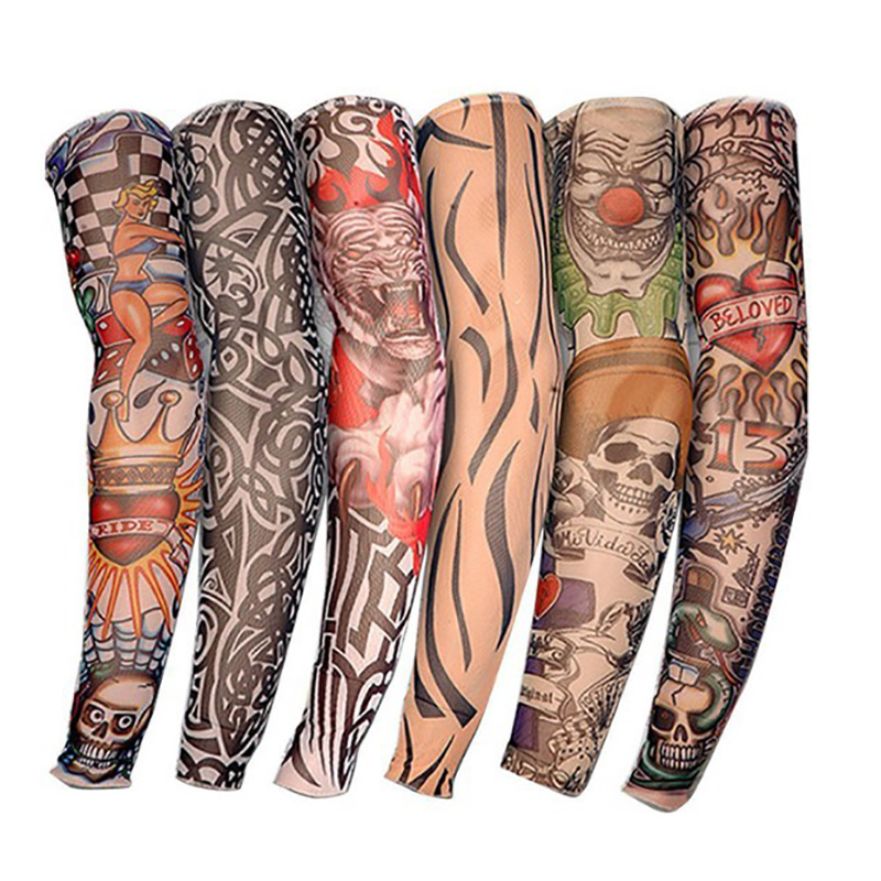 Body Jewelry Tattoo - 1PCS Men Long Fake Warmers Summer