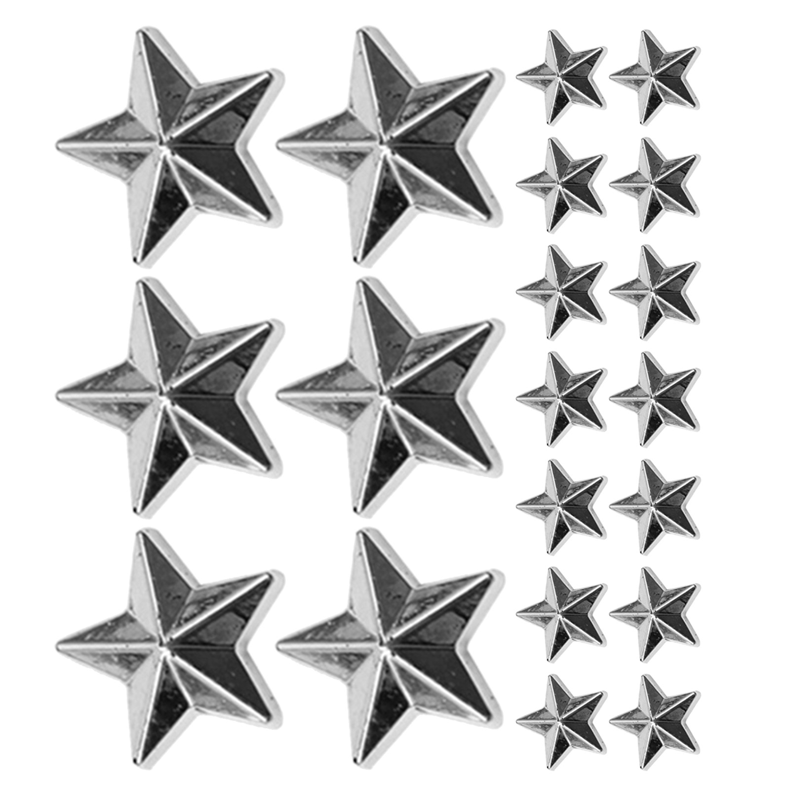 Star Flat Back - 300Pcs Flat Back Acrylic Star Embellishment