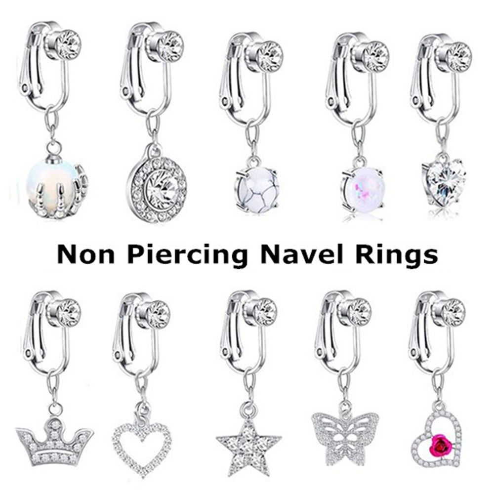 Body Jewelry Piercing - Fashion Women Belly Button Ring Non