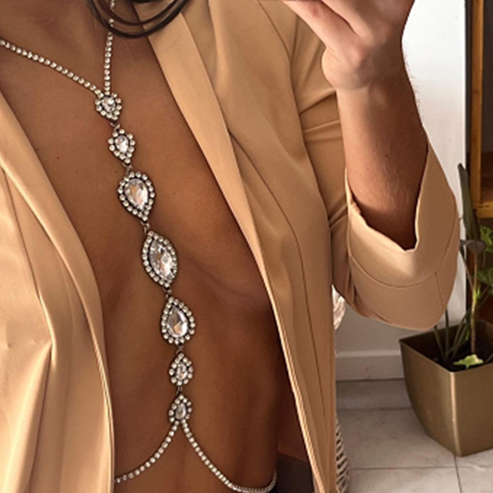 Fashion Sexy Water Drop Neckla - Body Jewelry Luxury review and price