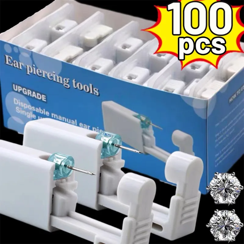 Safety Ear Piercing Gun Kit Wo - Body Jewelry Lot review and price