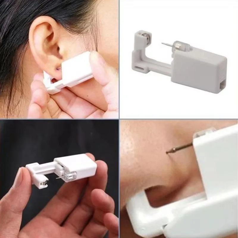 Safety Ear Piercing Gun Kit Wo - Body Jewelry Lot review and price
