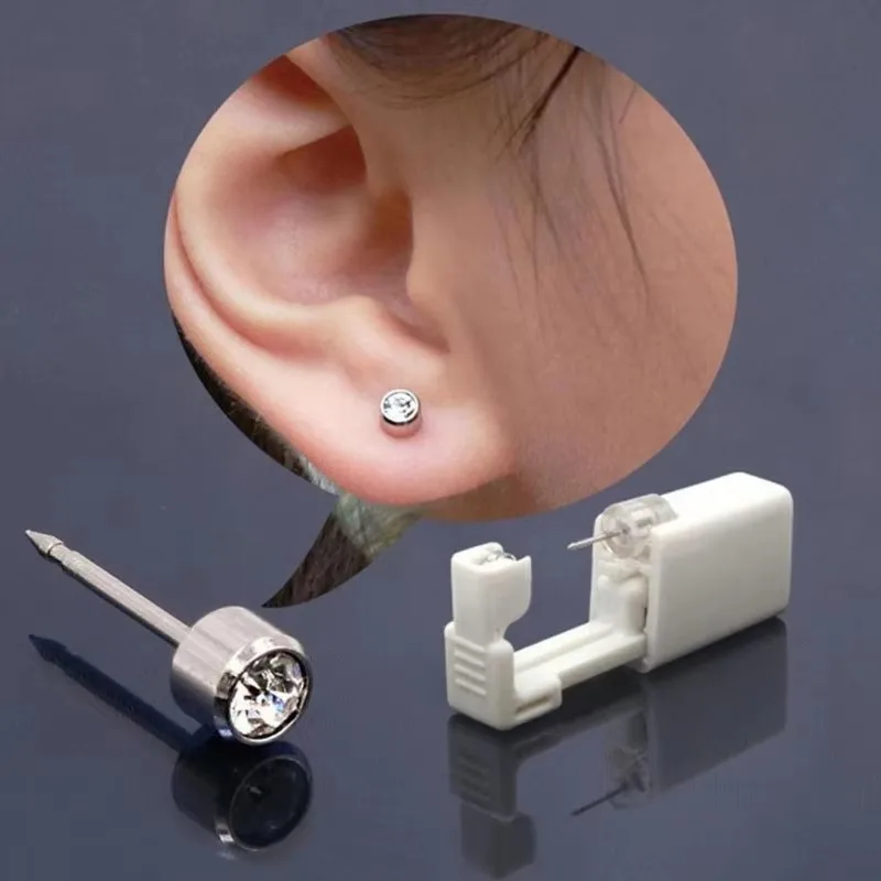 Safety Ear Piercing Gun Kit Wo - Body Jewelry Lot review and price