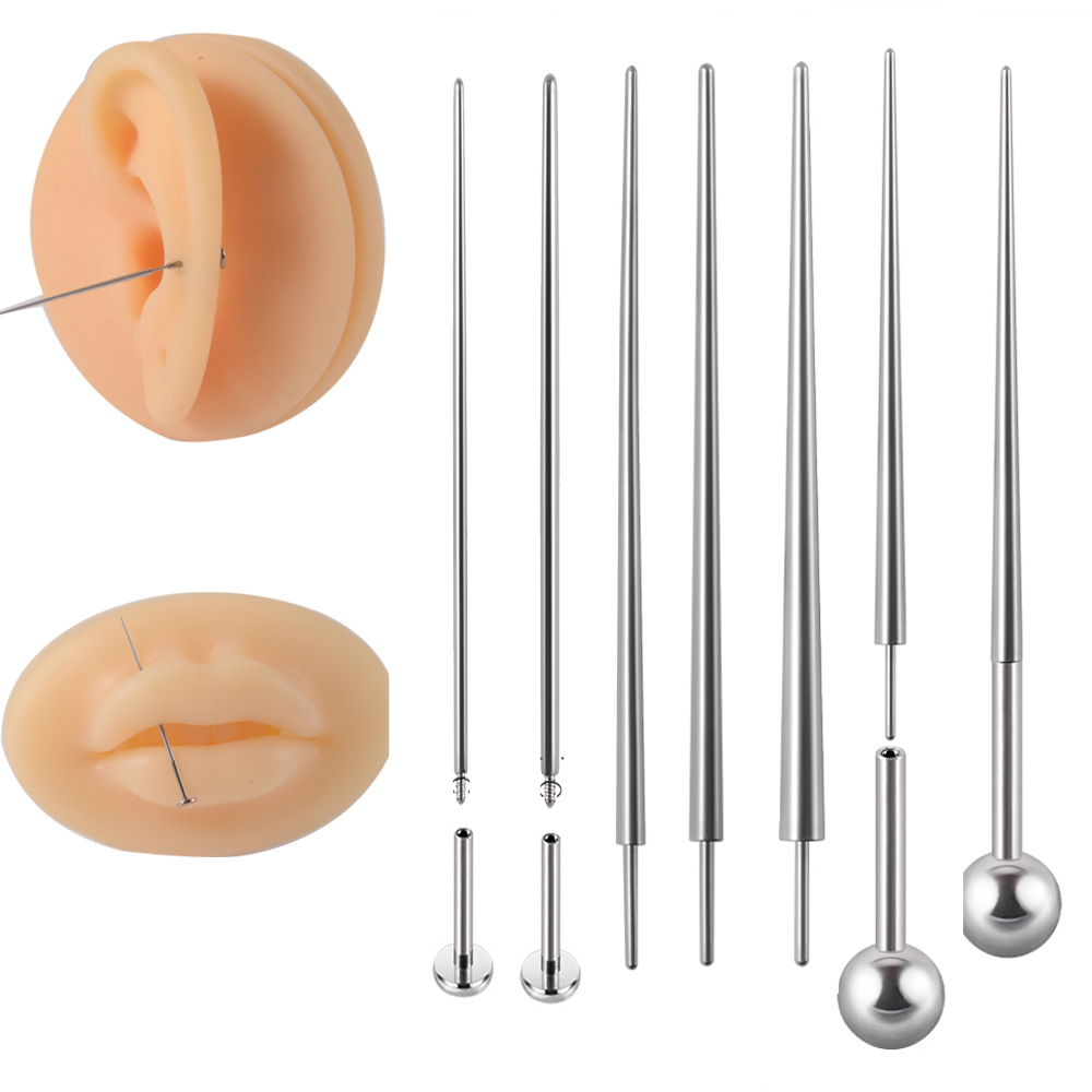 2 pcs Stainless Steel Piercing - Body Jewelry Threadless review and price