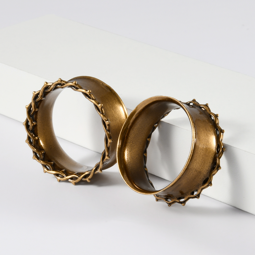 Vintage Round Thistles&thorns  - Body Jewelry Threadless review and price