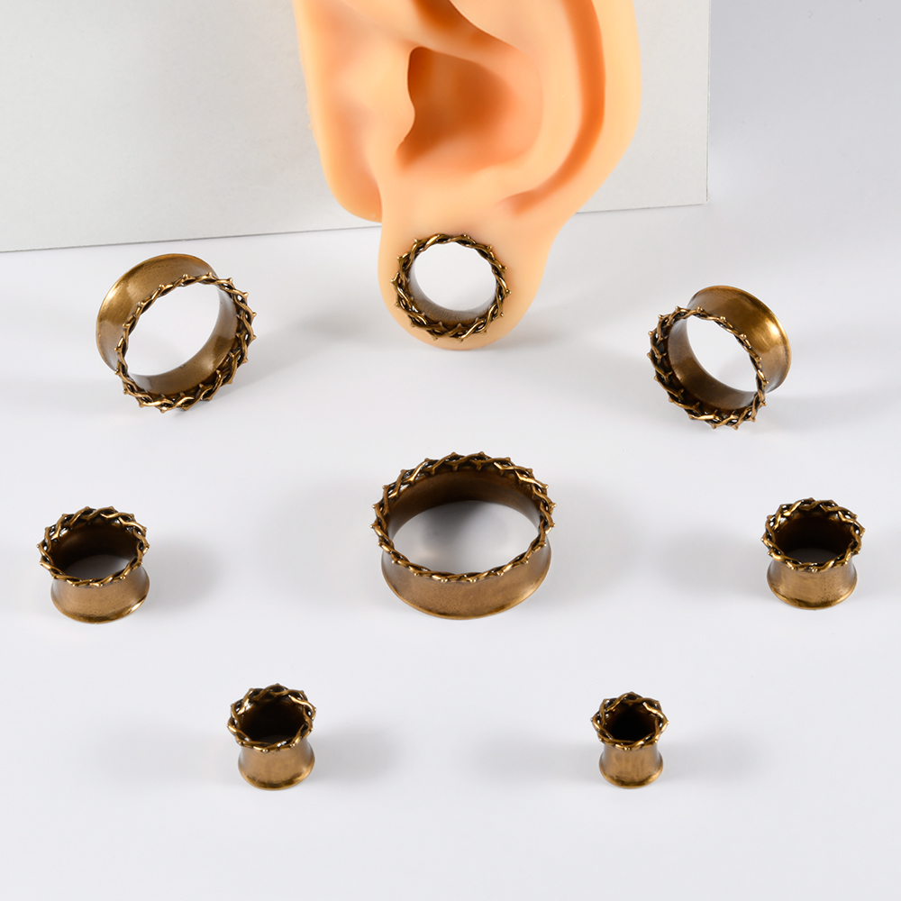 Vintage Round Thistles&thorns  - Body Jewelry Threadless review and price