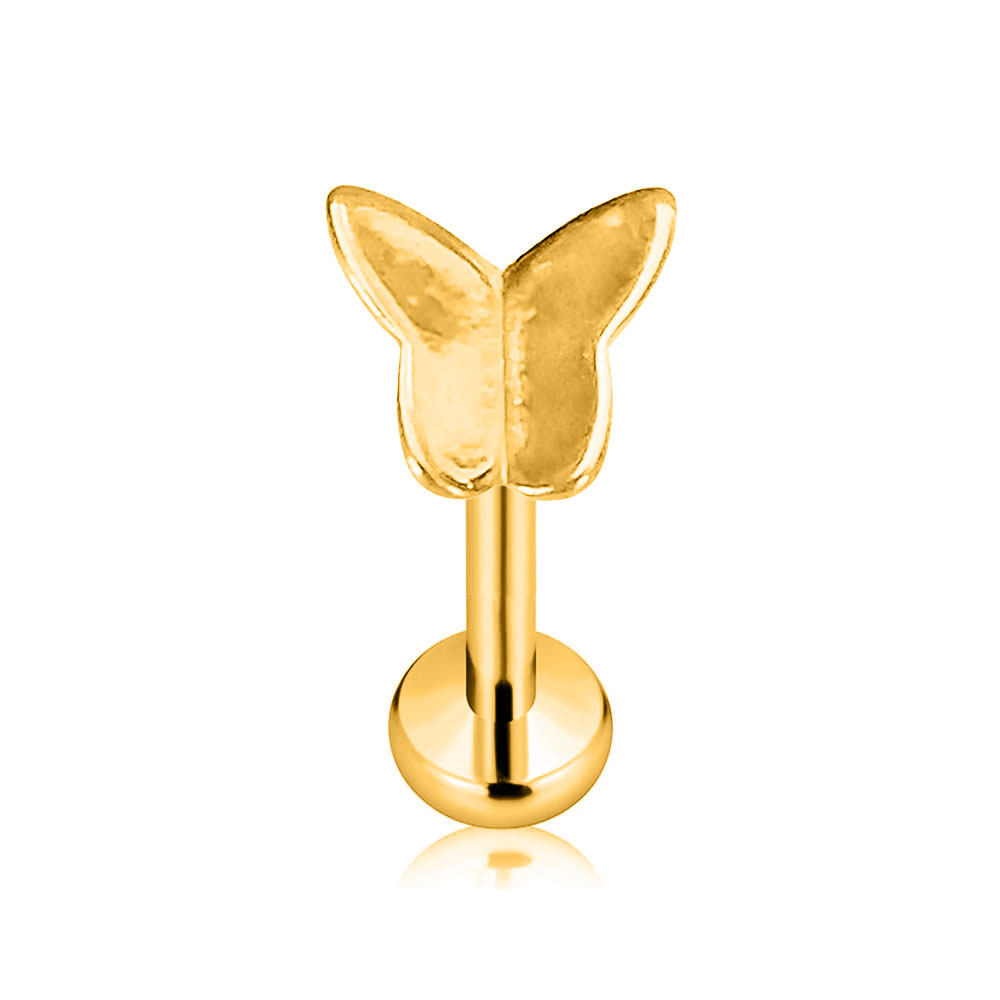 ASTM F136 G23 Titanium Flower  - Body Jewelry Threadless review and price