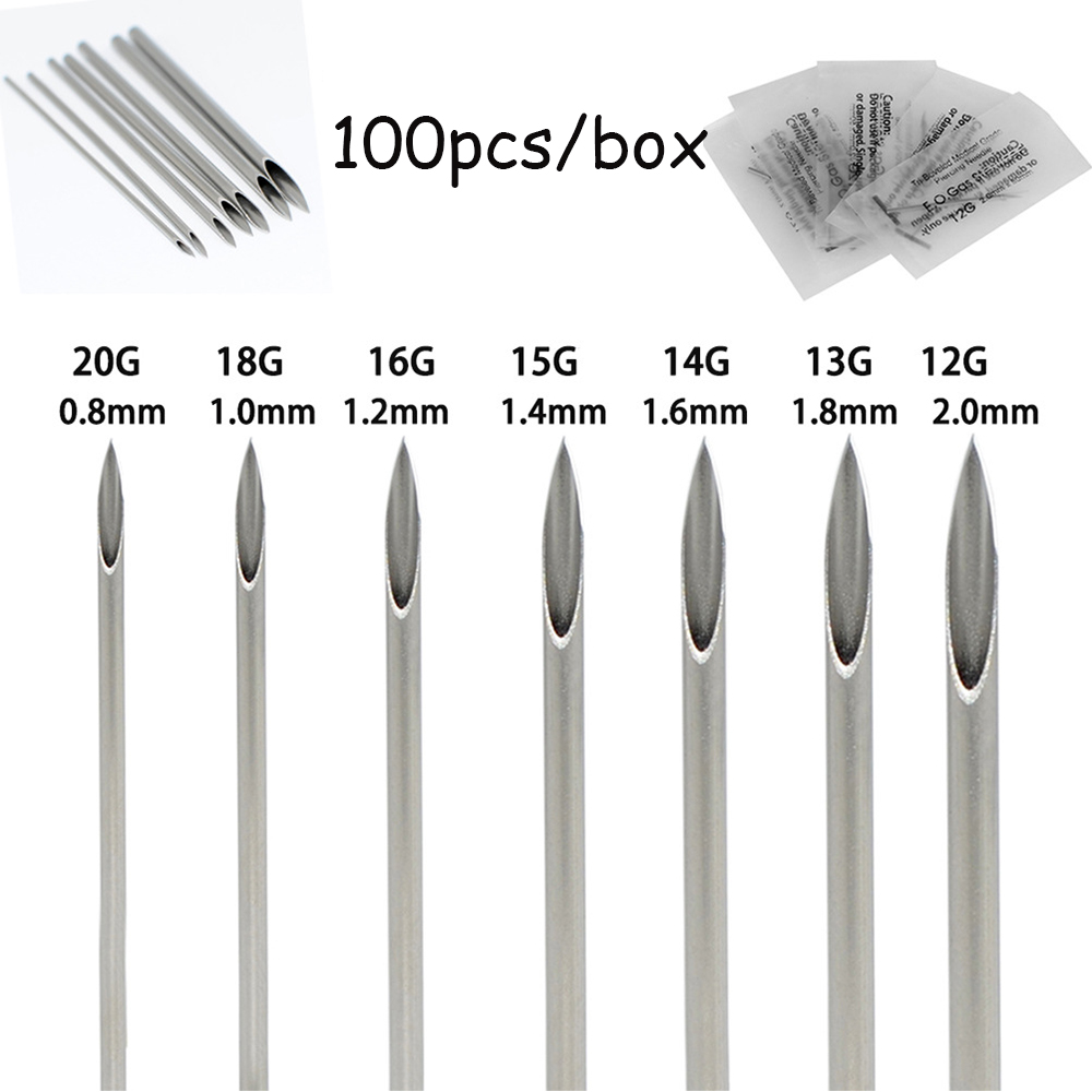 10-1000pcs Body Piercing Needl - Body Jewelry Tattoo review and price
