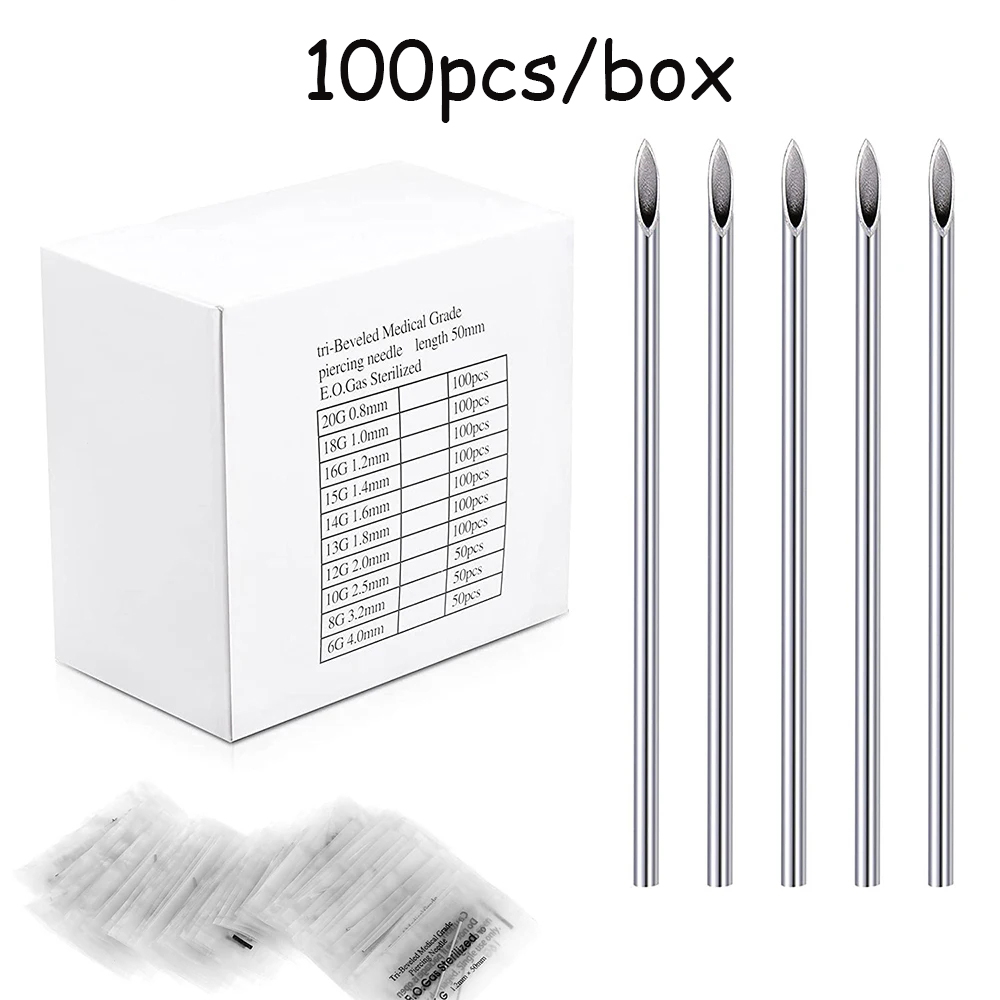 10-1000pcs Body Piercing Needl - Body Jewelry Tattoo review and price