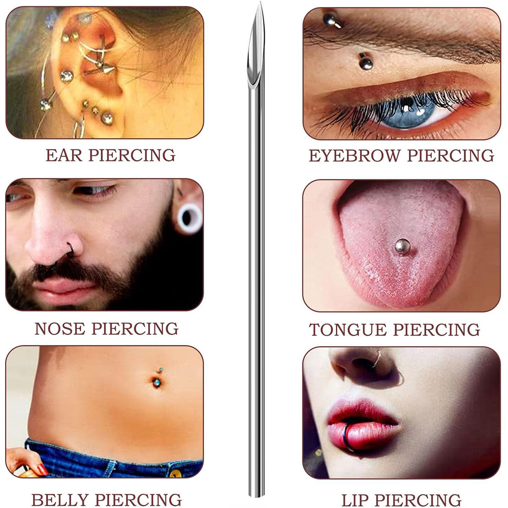 10-1000pcs Body Piercing Needl - Body Jewelry Tattoo review and price