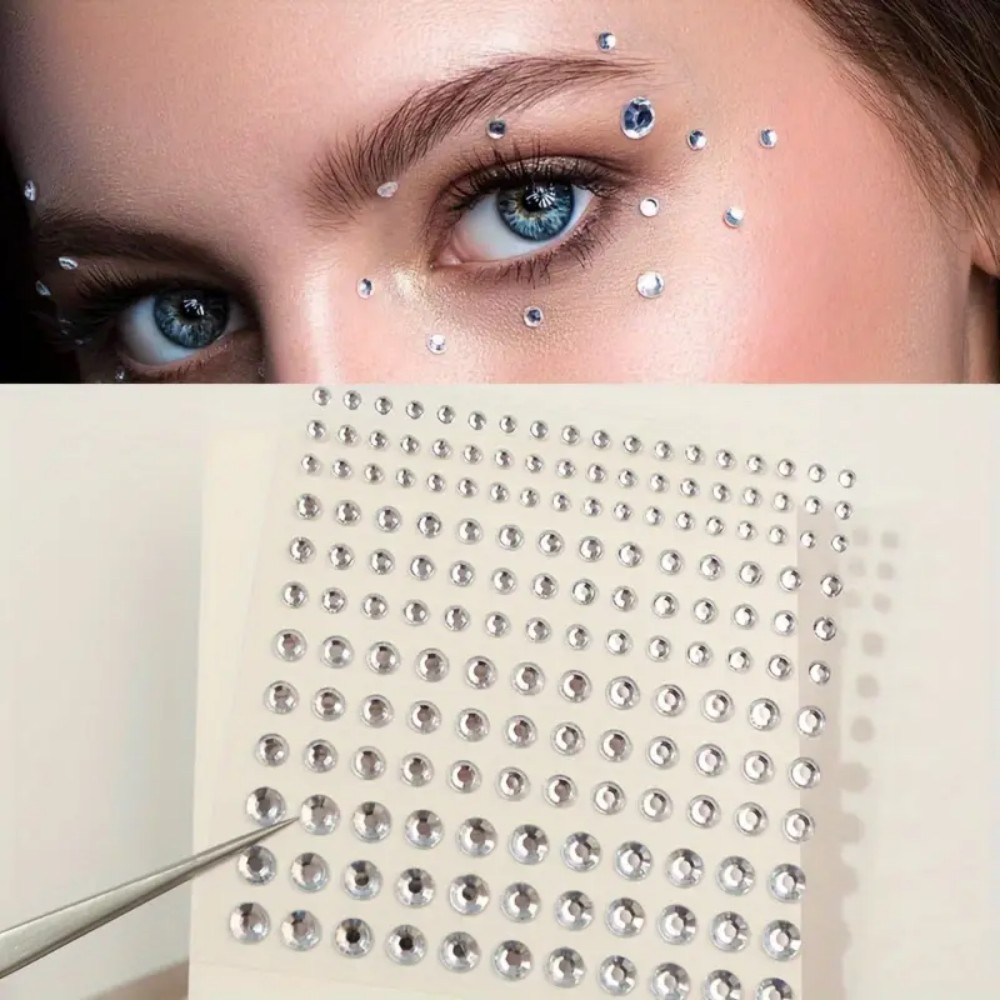 165pcs Self-Adhesive Rhineston - Body Jewelry Labret review and price