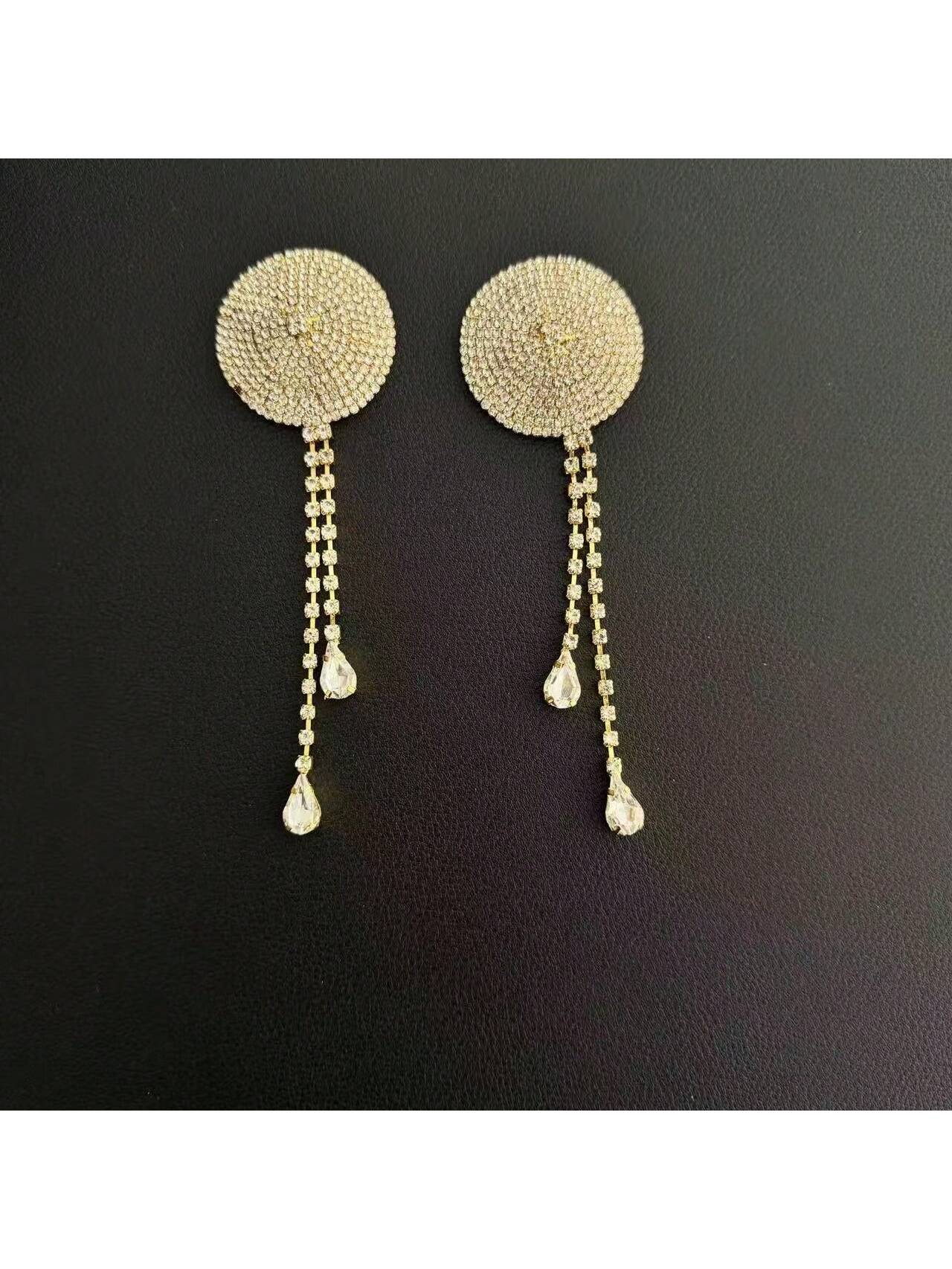 Sexy rhinestones, elegant and  - Body Jewelry Art review and price