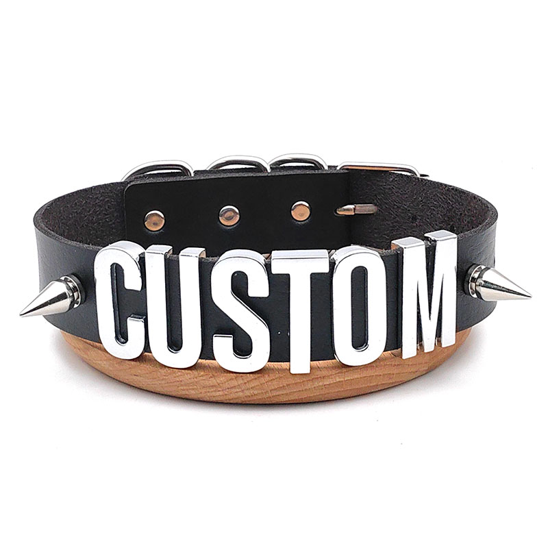 Punk Rivet Customized Letters  - Body Jewelry Goth review and price