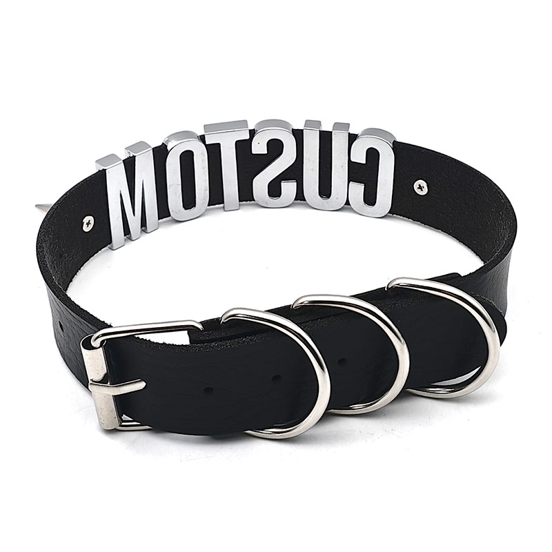 Punk Rivet Customized Letters  - Body Jewelry Goth review and price