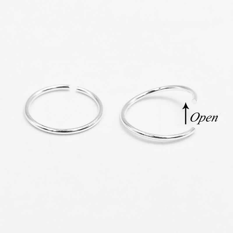 925 sterling silver Nose Ring  - Body Jewelry Lot review and price