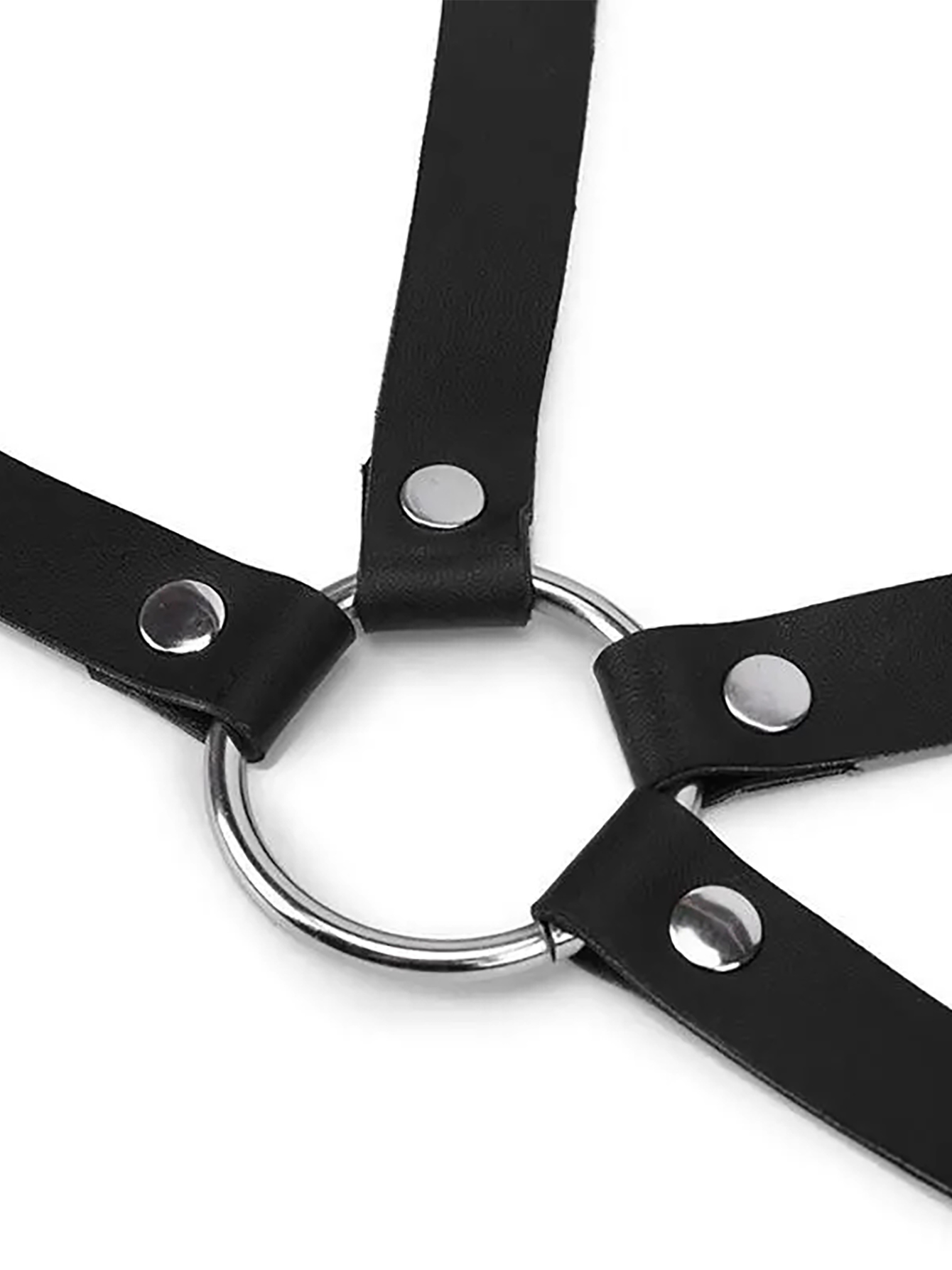 Women Leather Harness Belt Wai - Body Jewelry Goth review and price