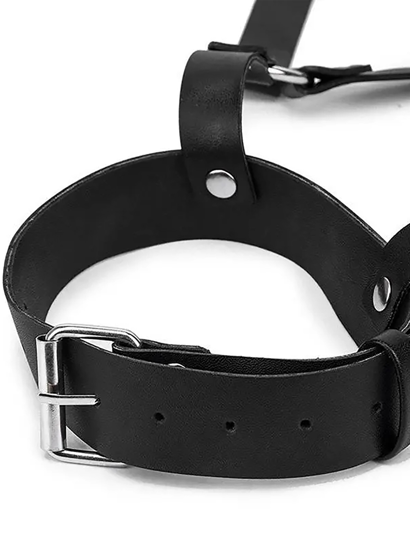Women Leather Harness Belt Wai - Body Jewelry Goth review and price