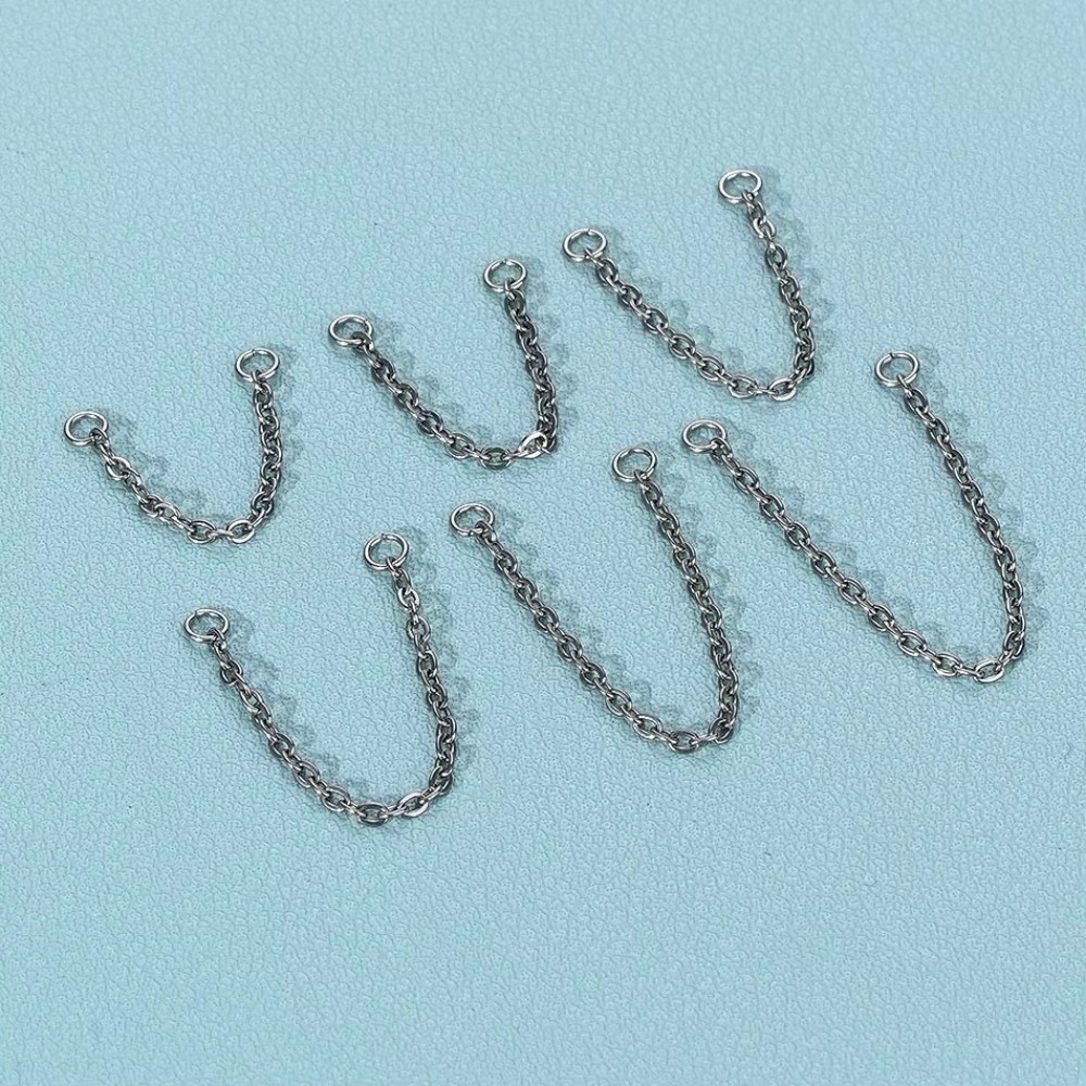 Fashion Titanium Nose Chain Do - Body Jewelry Labret review and price