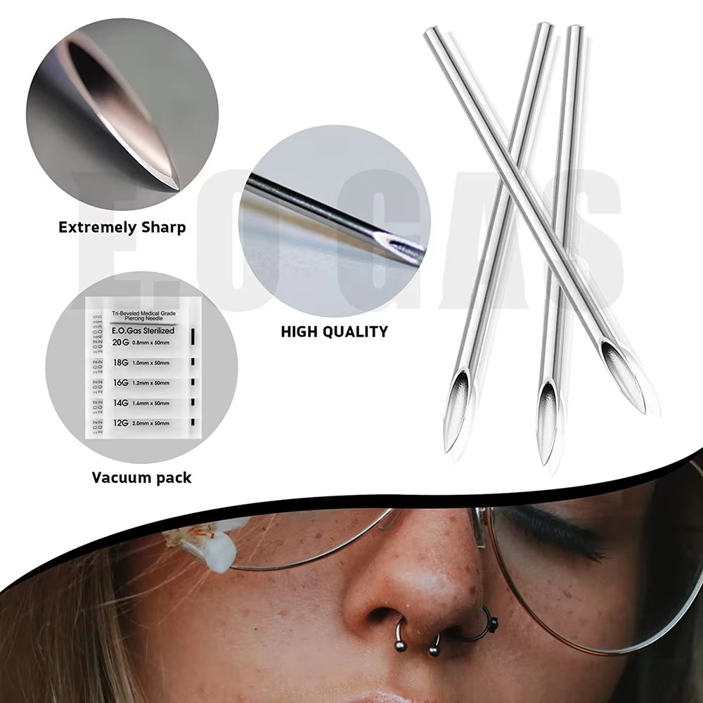 200/100/50PCS Disposable Pierc - Body Jewelry Tattoo review and price