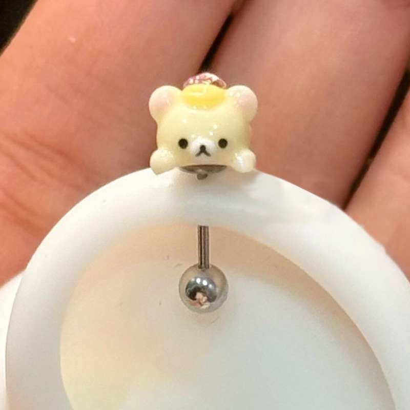 Kawaii Rilakkuma Stud Earrings - Body Jewelry Lot review and price