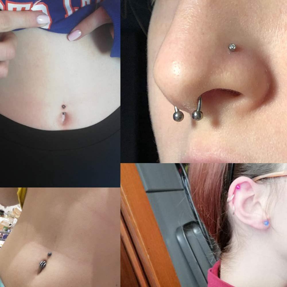 150/140/85/70/42Pcs Body Pierc - Body Jewelry Tattoo review and price