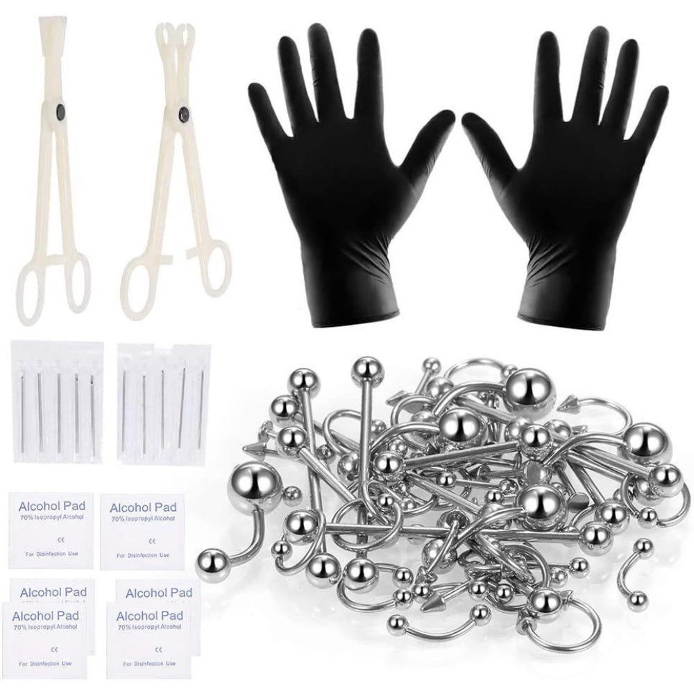 150/140/85/70/42Pcs Body Pierc - Body Jewelry Tattoo review and price