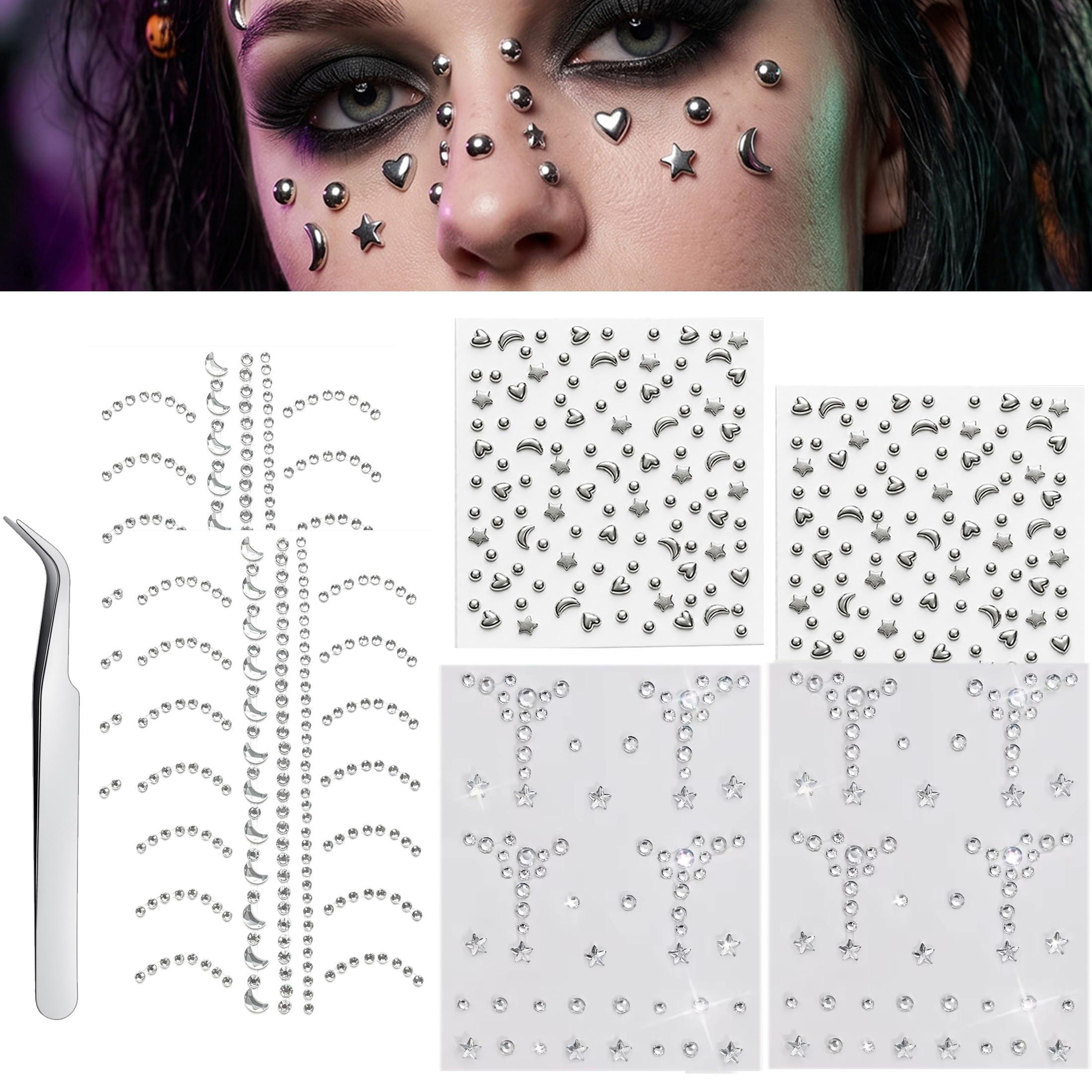 Fake Piercings Balls Stick on  - Body Jewelry Labret review and price