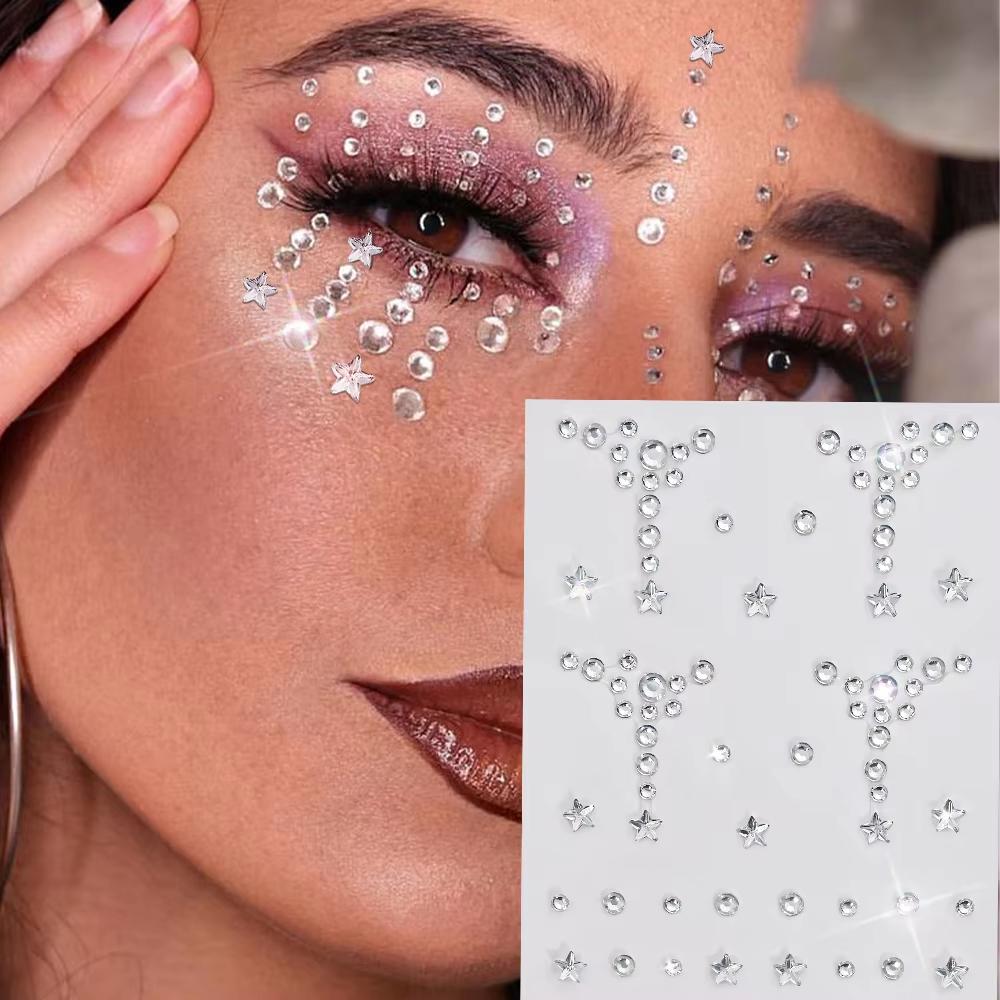 Fake Piercings Balls Stick on  - Body Jewelry Labret review and price