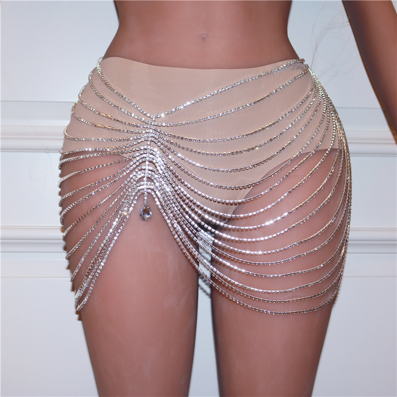 1PCS Sexy Shiny Tassel Crystal - Body Jewelry Luxury review and price