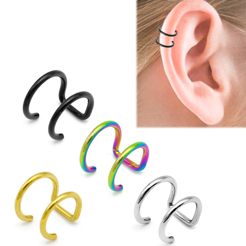 2Pcs 316L Stainless Steel Clip - Body Jewelry Labret review and price