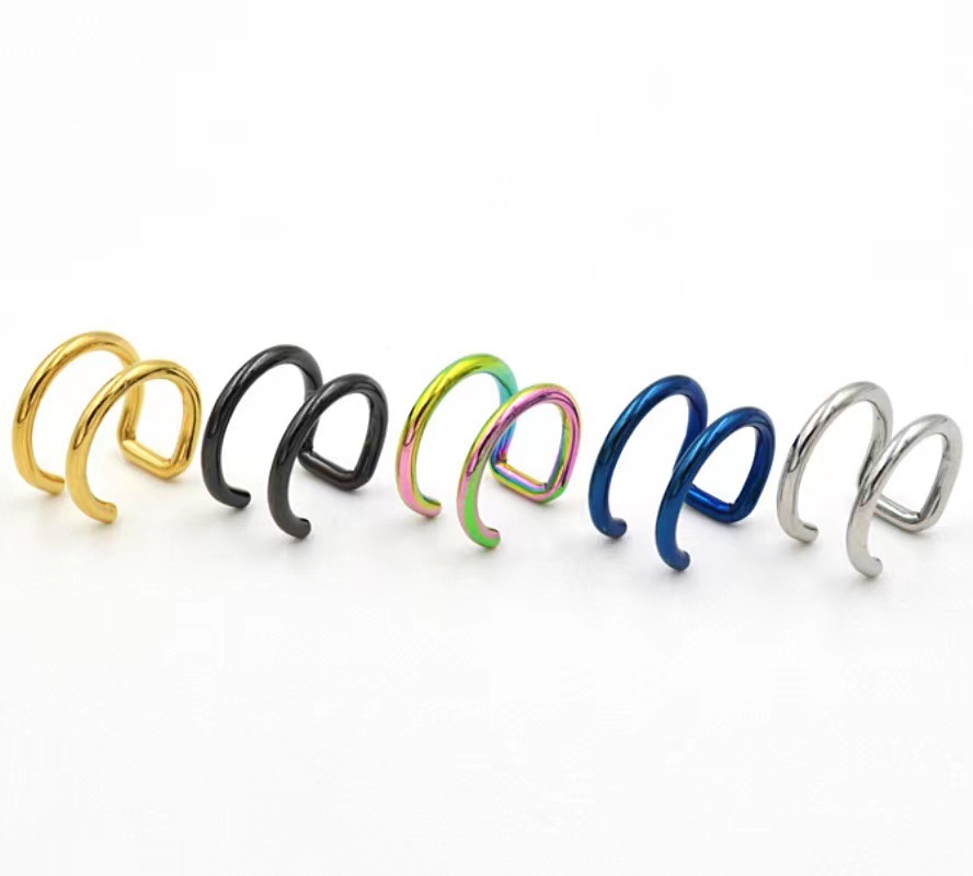 2Pcs 316L Stainless Steel Clip - Body Jewelry Labret review and price