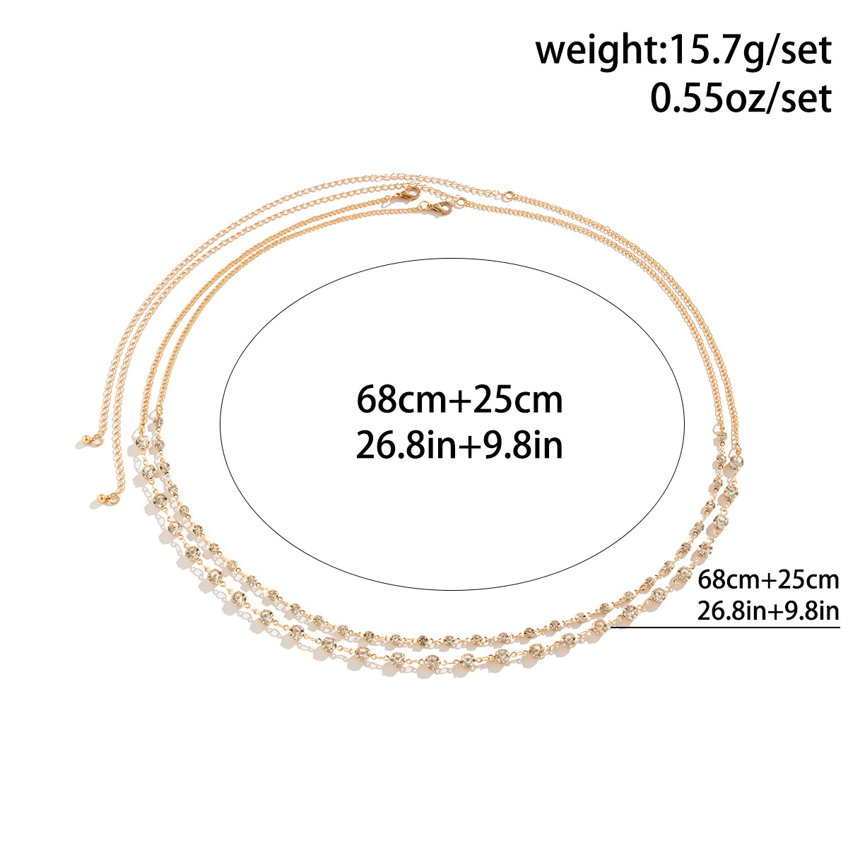 Retro Simple Sweet Luxury Shin - Body Jewelry Luxury review and price