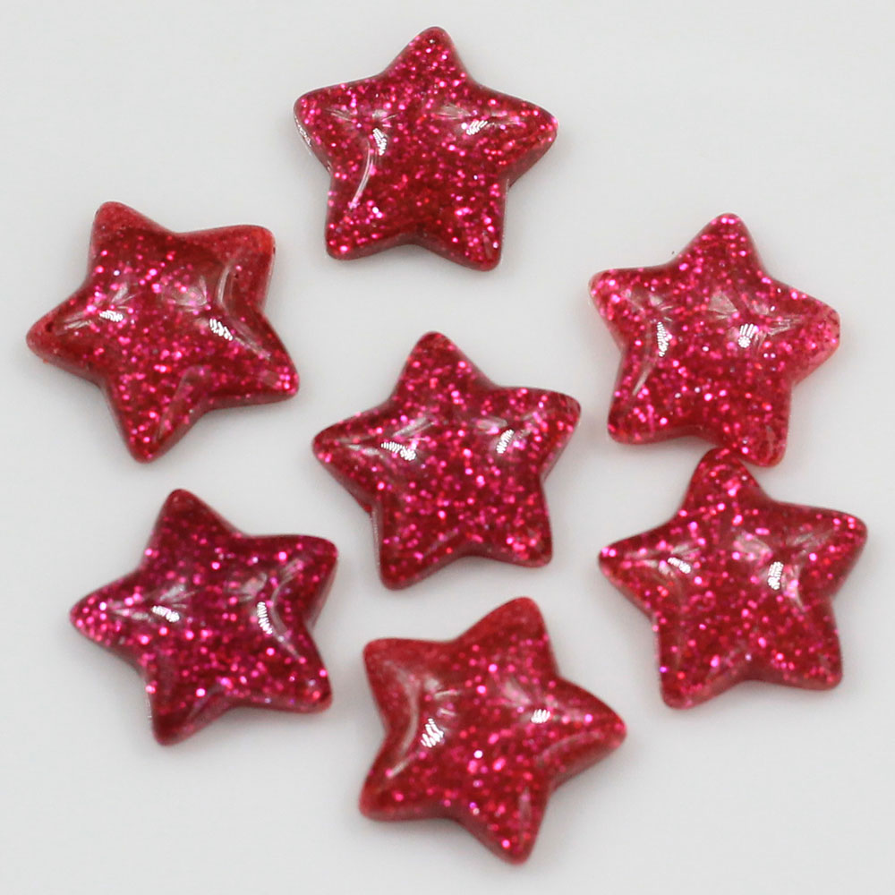Wholesale 15mm Cute Glitter St - Star Flat Back review and price