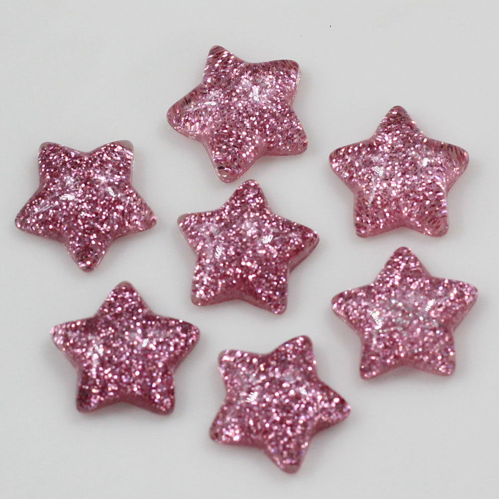Wholesale 15mm Cute Glitter St - Star Flat Back review and price