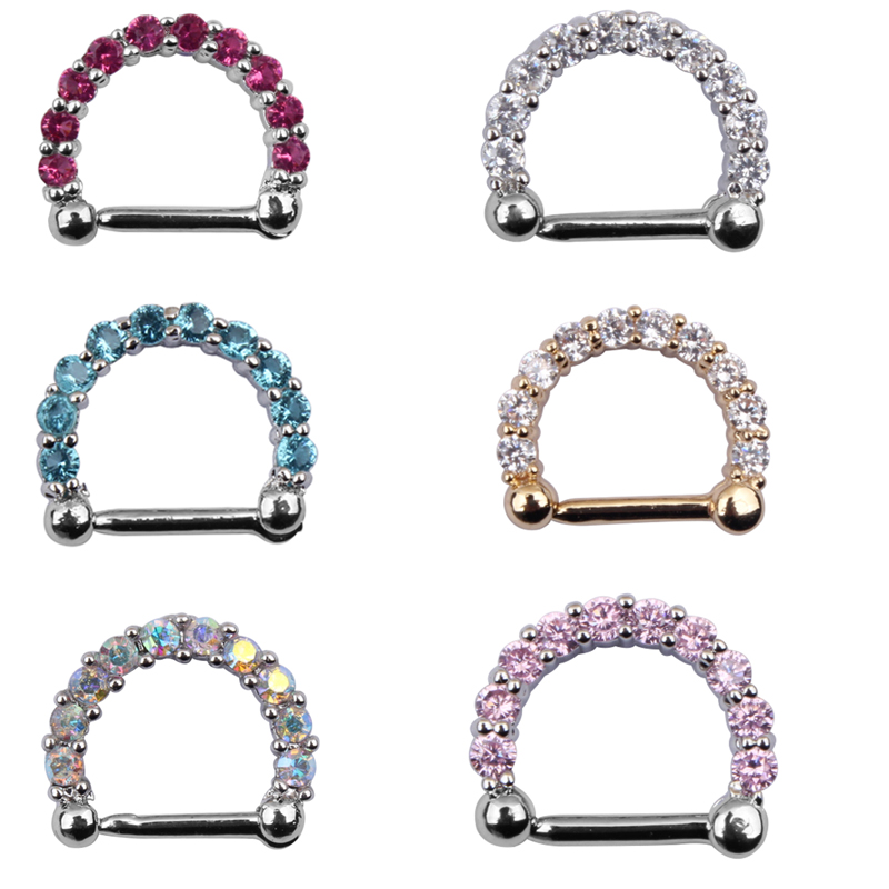 1pcs Hoop Clip On Nose Septum  - Body Jewelry Piercing review and price