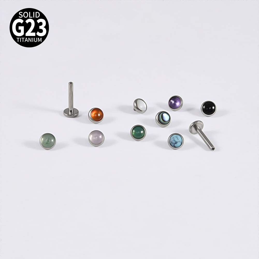 1PC 16g G23 Titanium Crystal&S - Body Jewelry Labret review and price