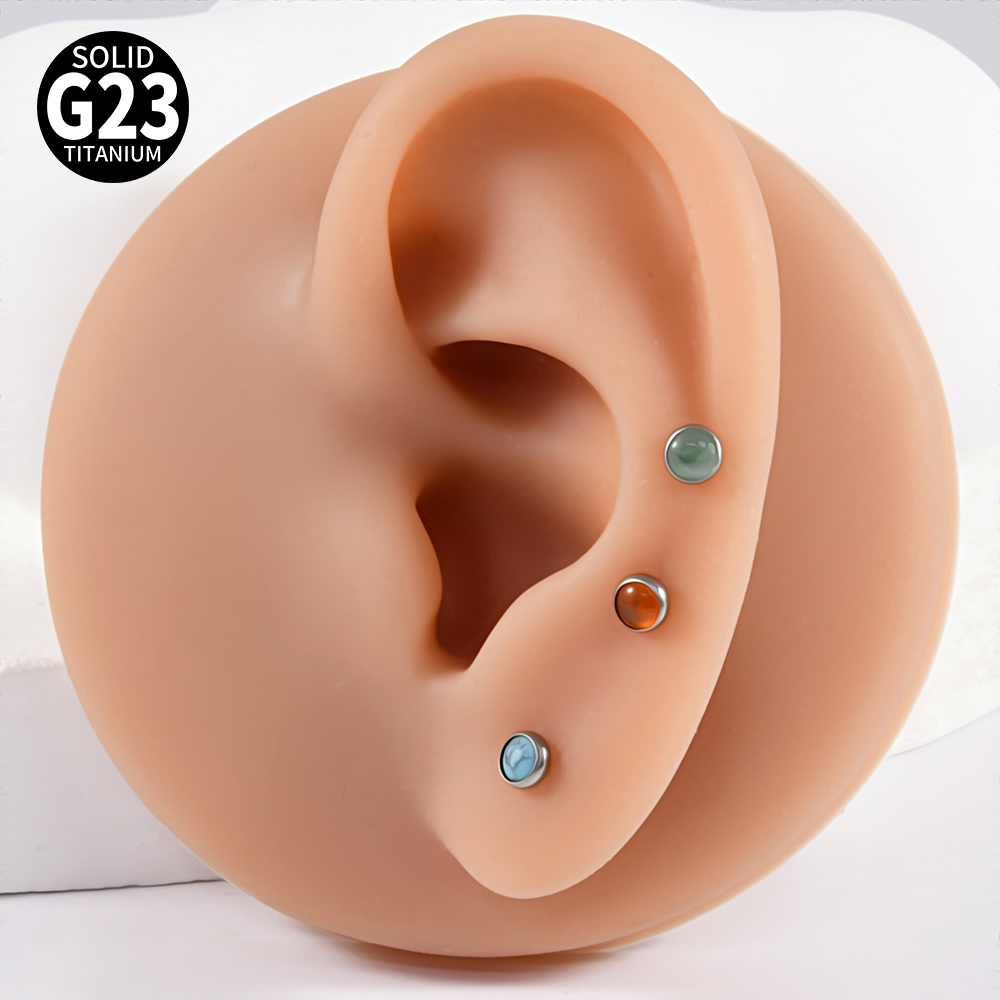 1PC 16g G23 Titanium Crystal&S - Body Jewelry Labret review and price