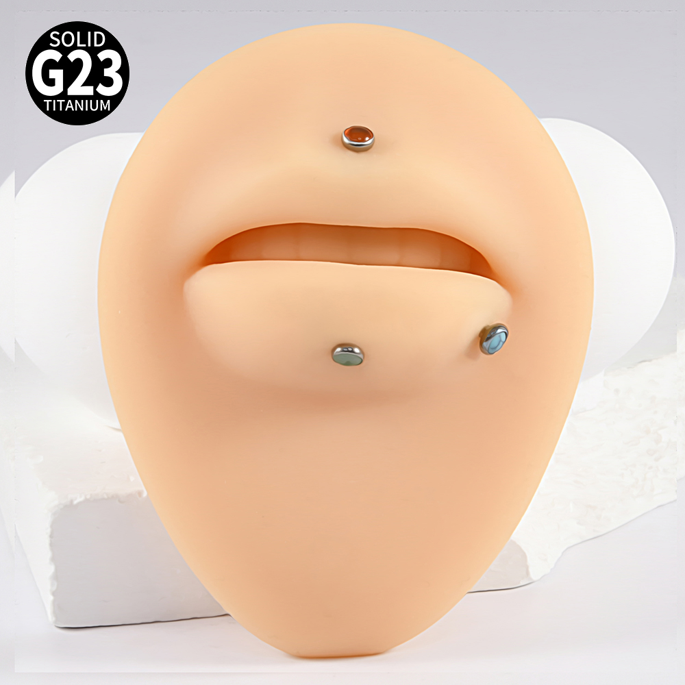 1PC 16g G23 Titanium Crystal&S - Body Jewelry Labret review and price