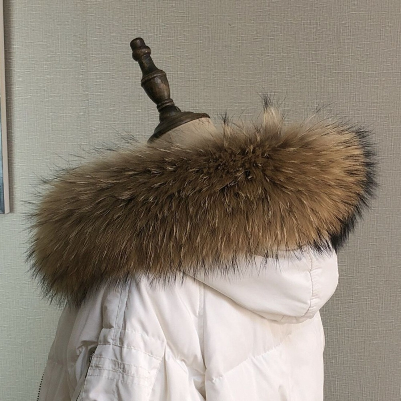 Real Fur Collar for Coat Parka - Body Jewelry Luxury review and price