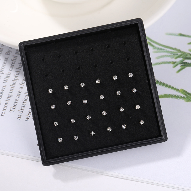 24pcs/box Crystal Nose Ring St - Body Jewelry Changing Kit review and price