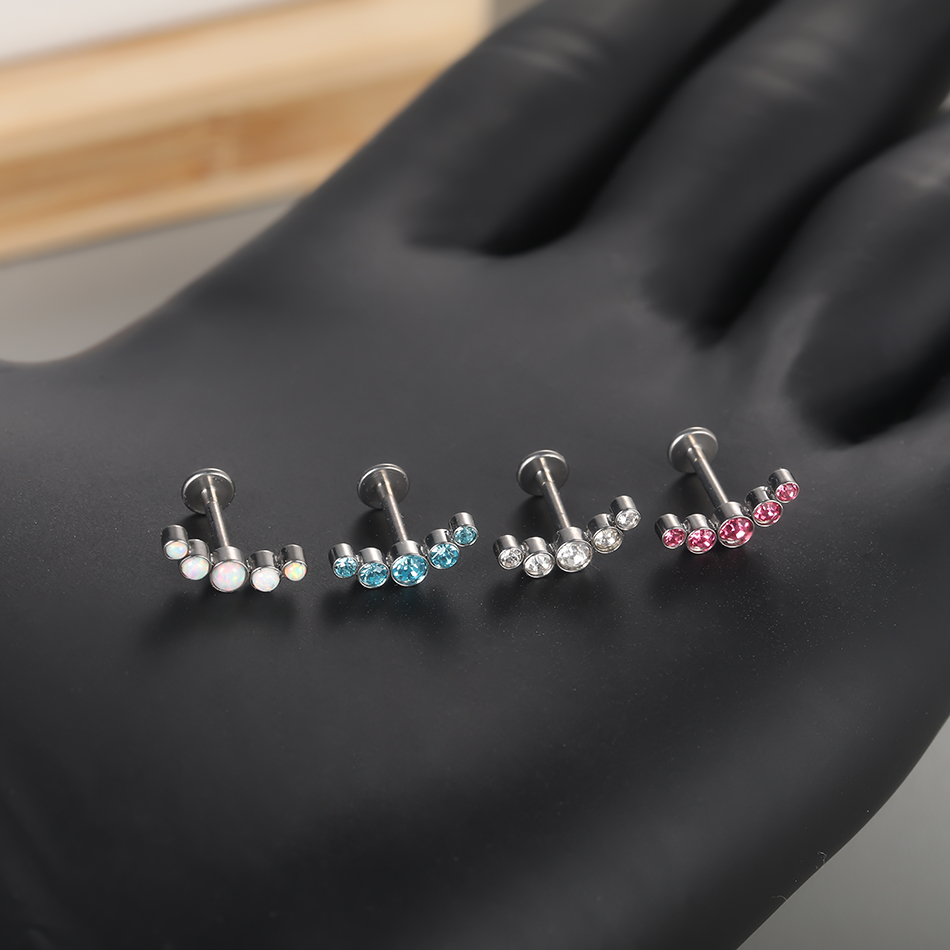 1pcs Titanium Threadless Push  - Body Jewelry Threadless review and price
