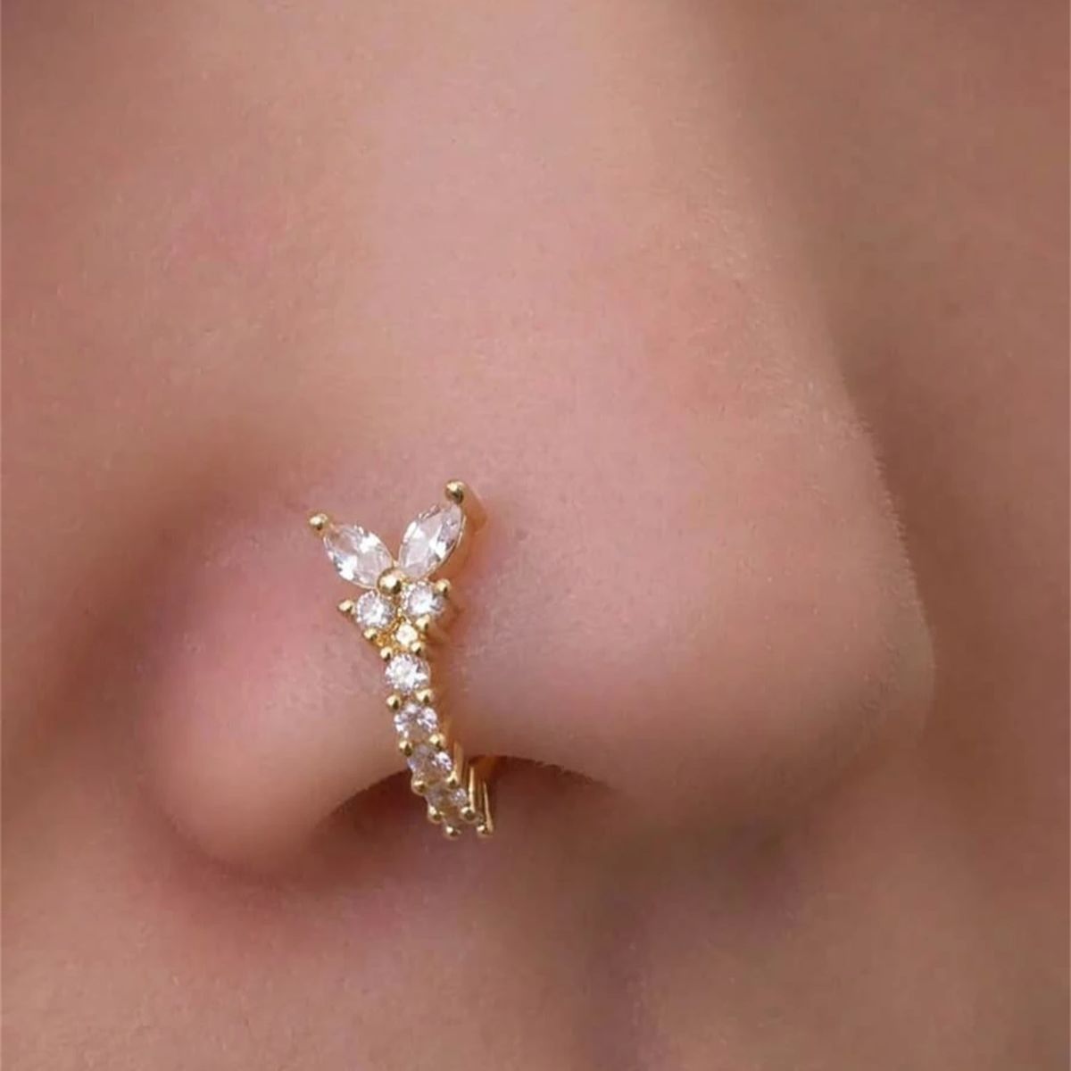 1PC Y - Shape Design No Pierci - Body Jewelry Piercing review and price