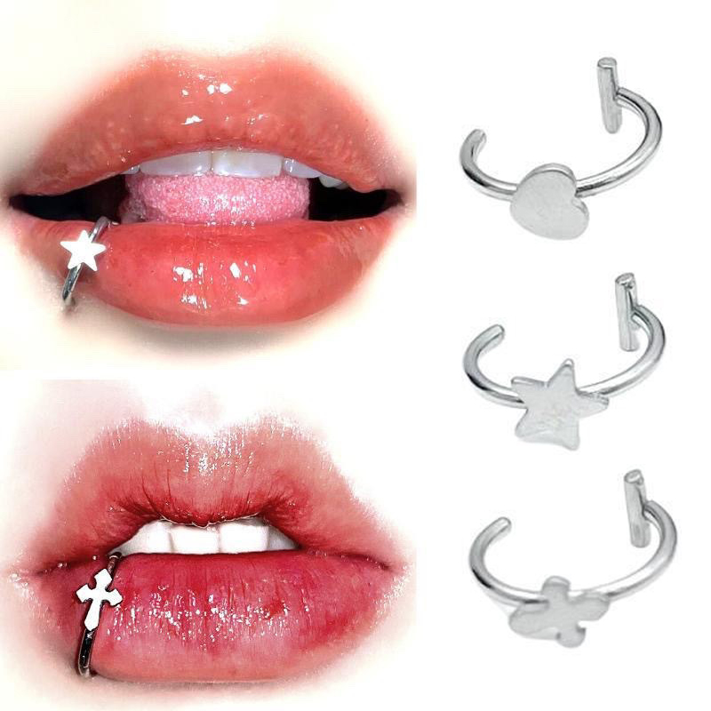 1Pc Stainless Steel Fake Nose  - Body Jewelry Labret review and price