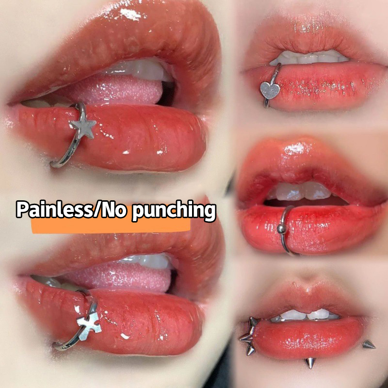 1Pc Stainless Steel Fake Nose  - Body Jewelry Labret review and price