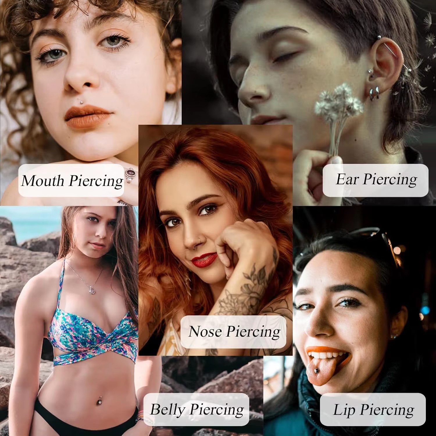 100/50/20/10pcs Piercing Needl - Body Jewelry Tattoo review and price