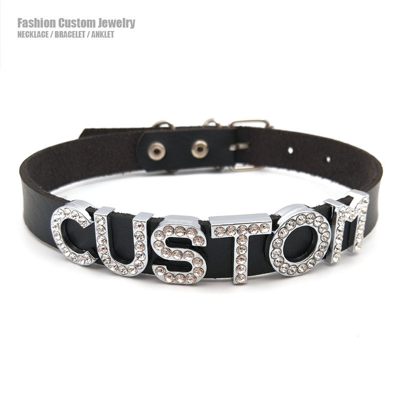 Customized Necklaces Rhineston - Body Jewelry Goth review and price