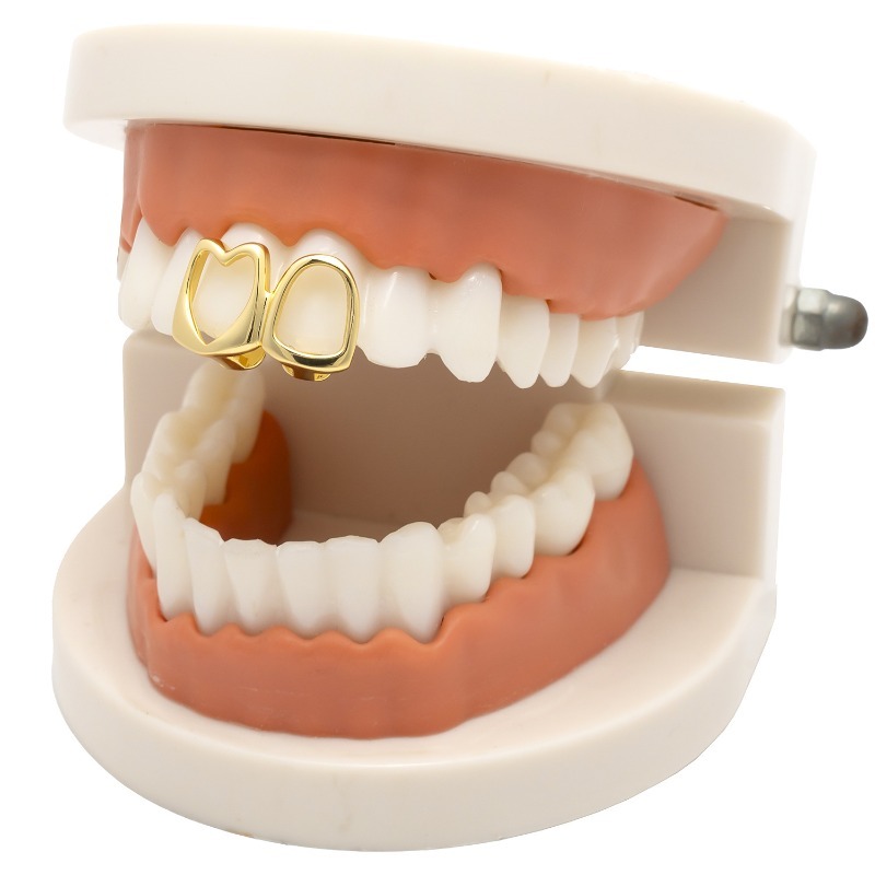 -Golden Grillz Tooth Jewelry S - Body Jewelry Lot review and price