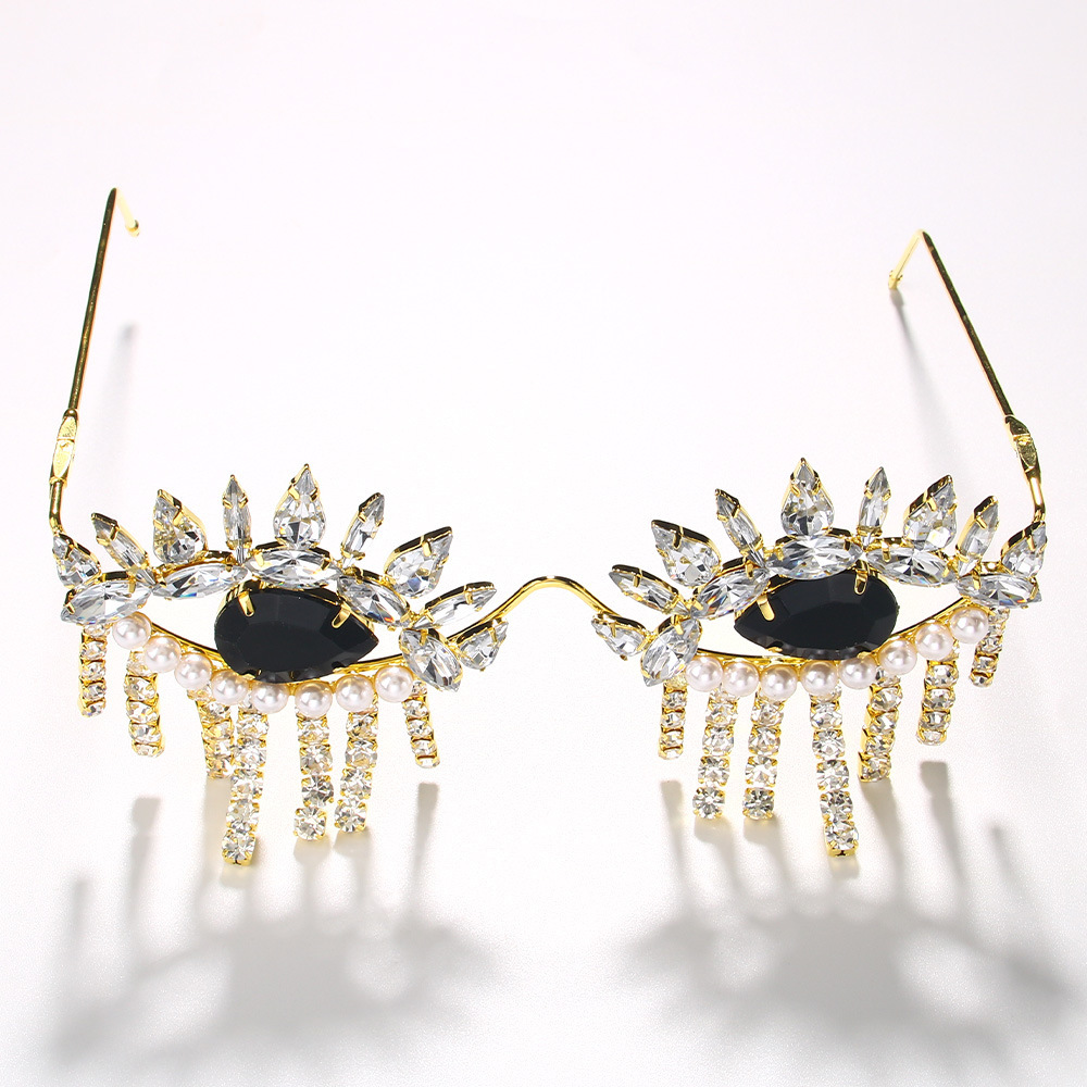 Stonefans Tassel Glasses Frame - Body Jewelry Luxury review and price
