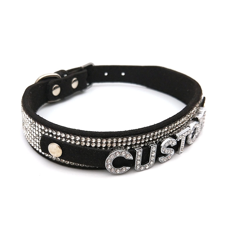Shiny Rhinestone Letters Custo - Body Jewelry Goth review and price
