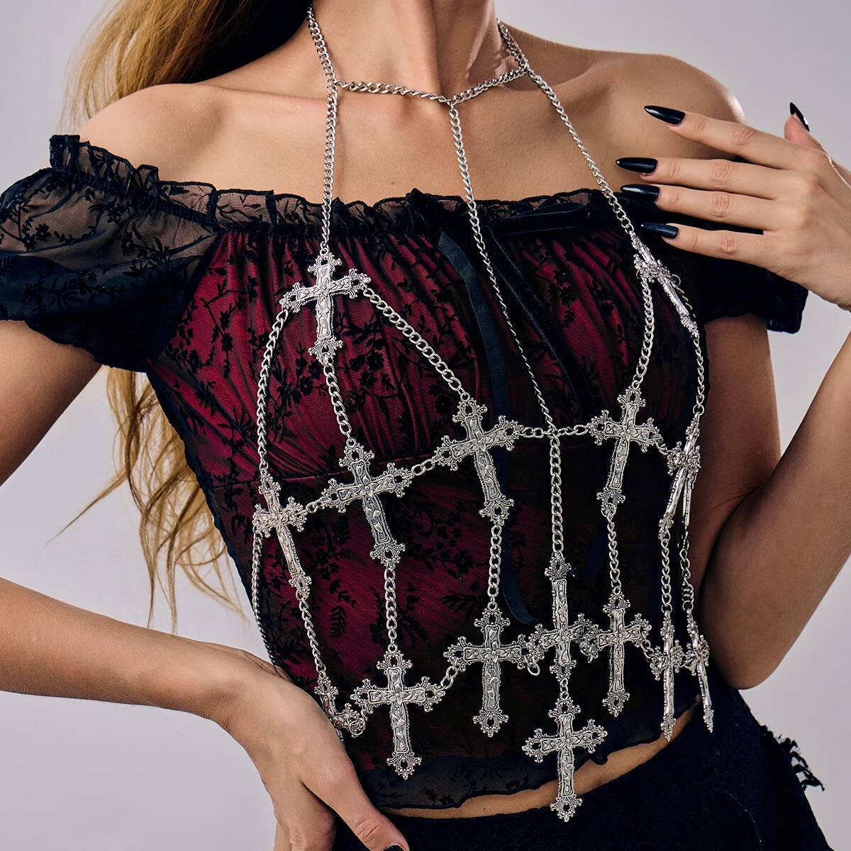 Ingemark Sexy Silver Color Jes - Body Jewelry Goth review and price
